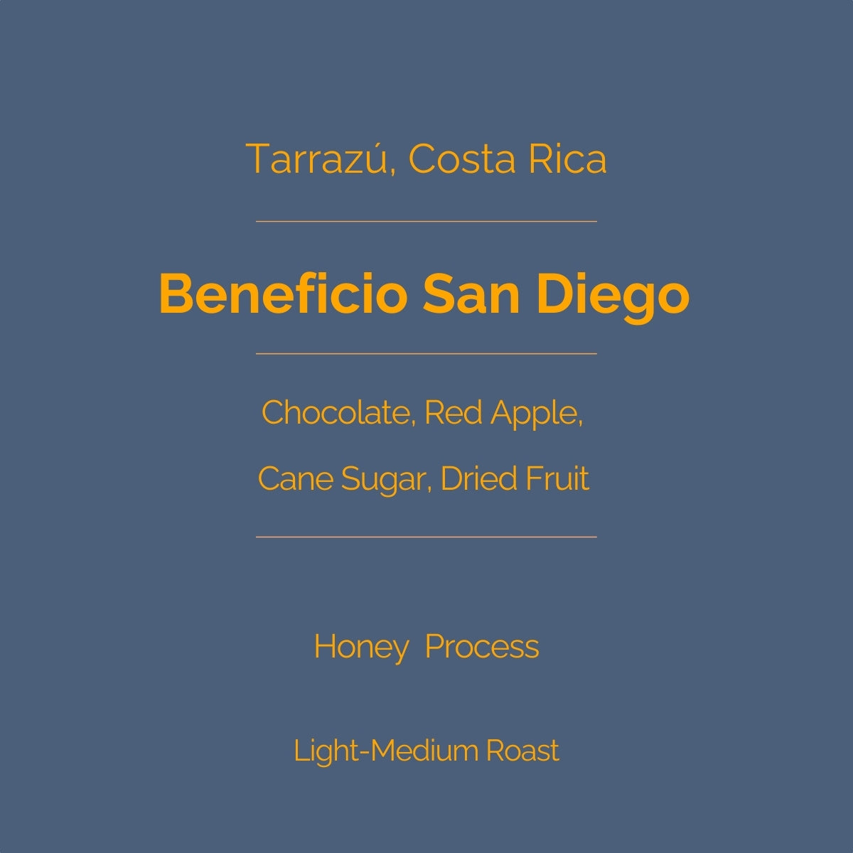 Beneficio San Diego - Honey