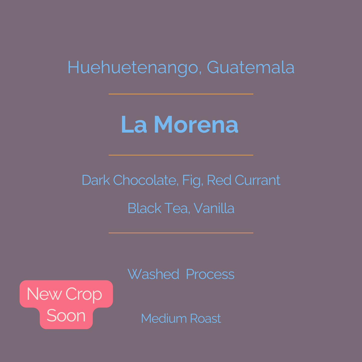 La Morena - Washed